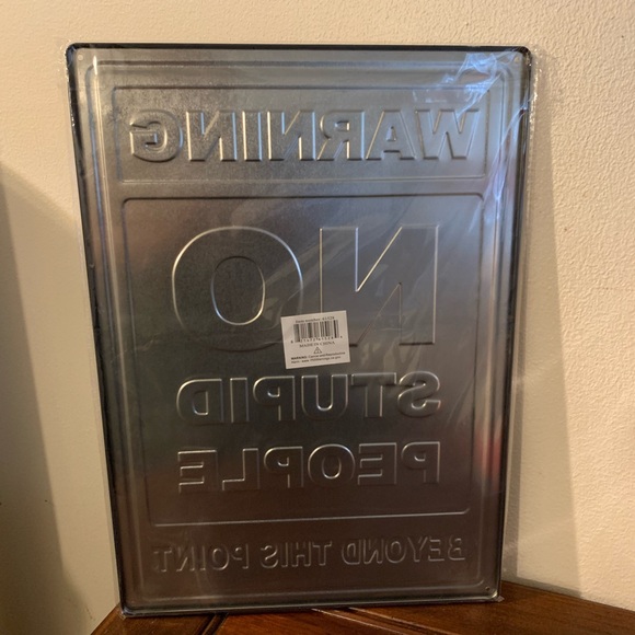 Graphic Metal Sign - Picture 2 of 2